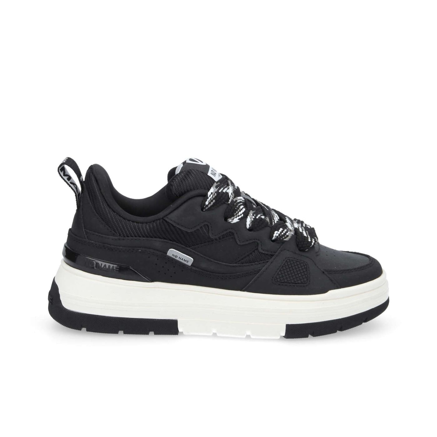 NOLLIE SNEAKER W  -  NAPPA/NUB/STRAW  - NERO